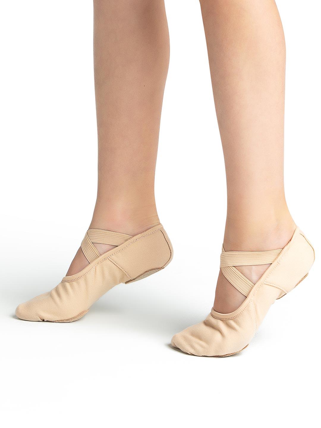 Capezio Hanami Leather Ballet Shoe - Light Pink