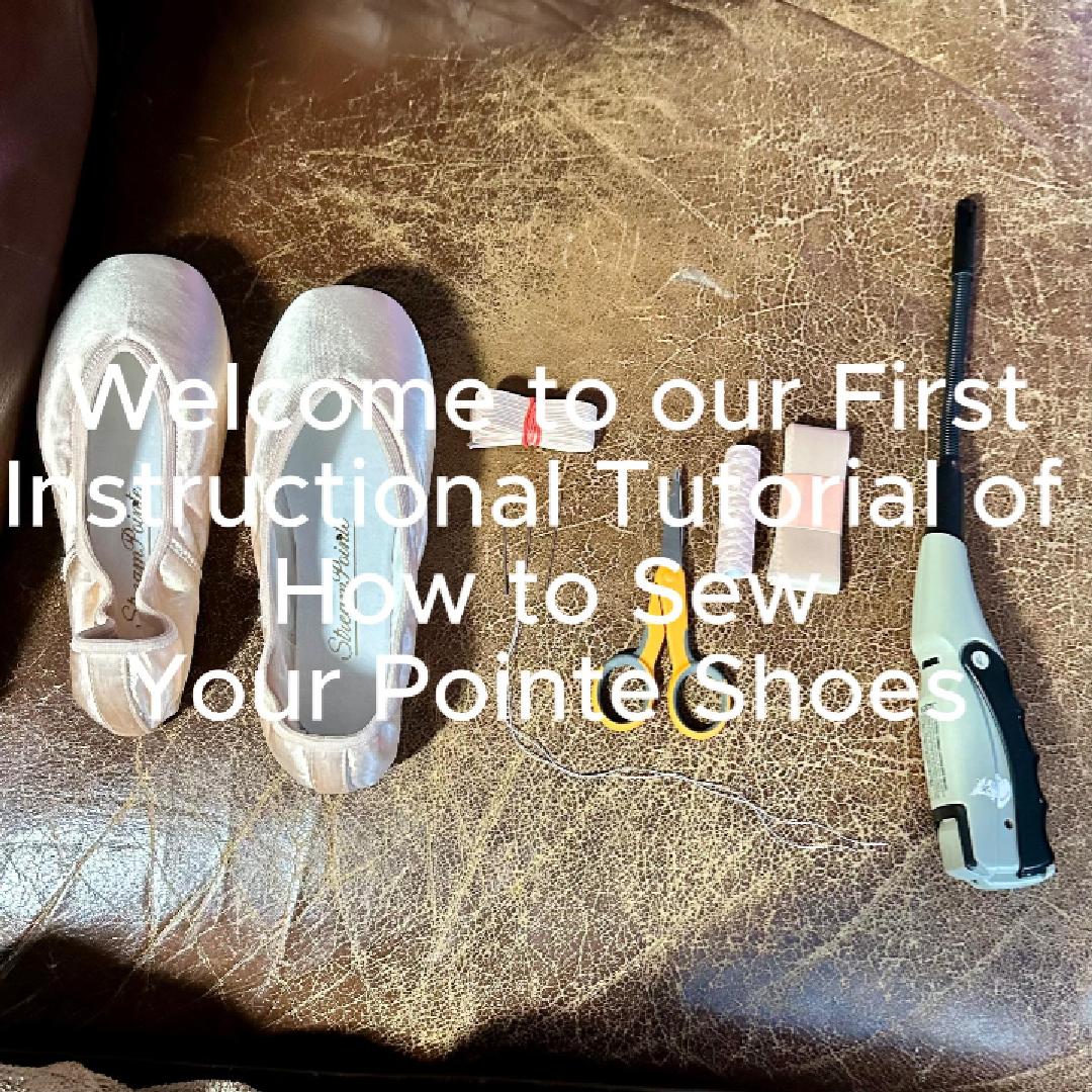 How to sew your pointe shoes - Single Strap - Dance Gear Etc.