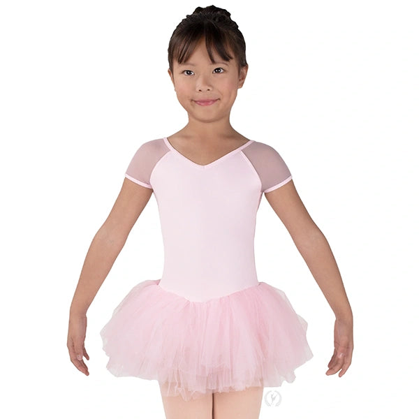 Eurotard Girls Cap Sleeve Tutu Dress