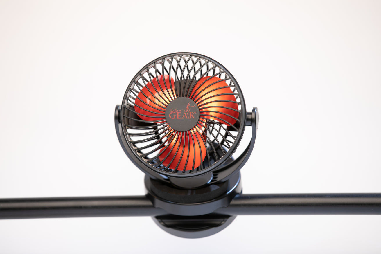 Glam'r Gear LED Clip-On Fan