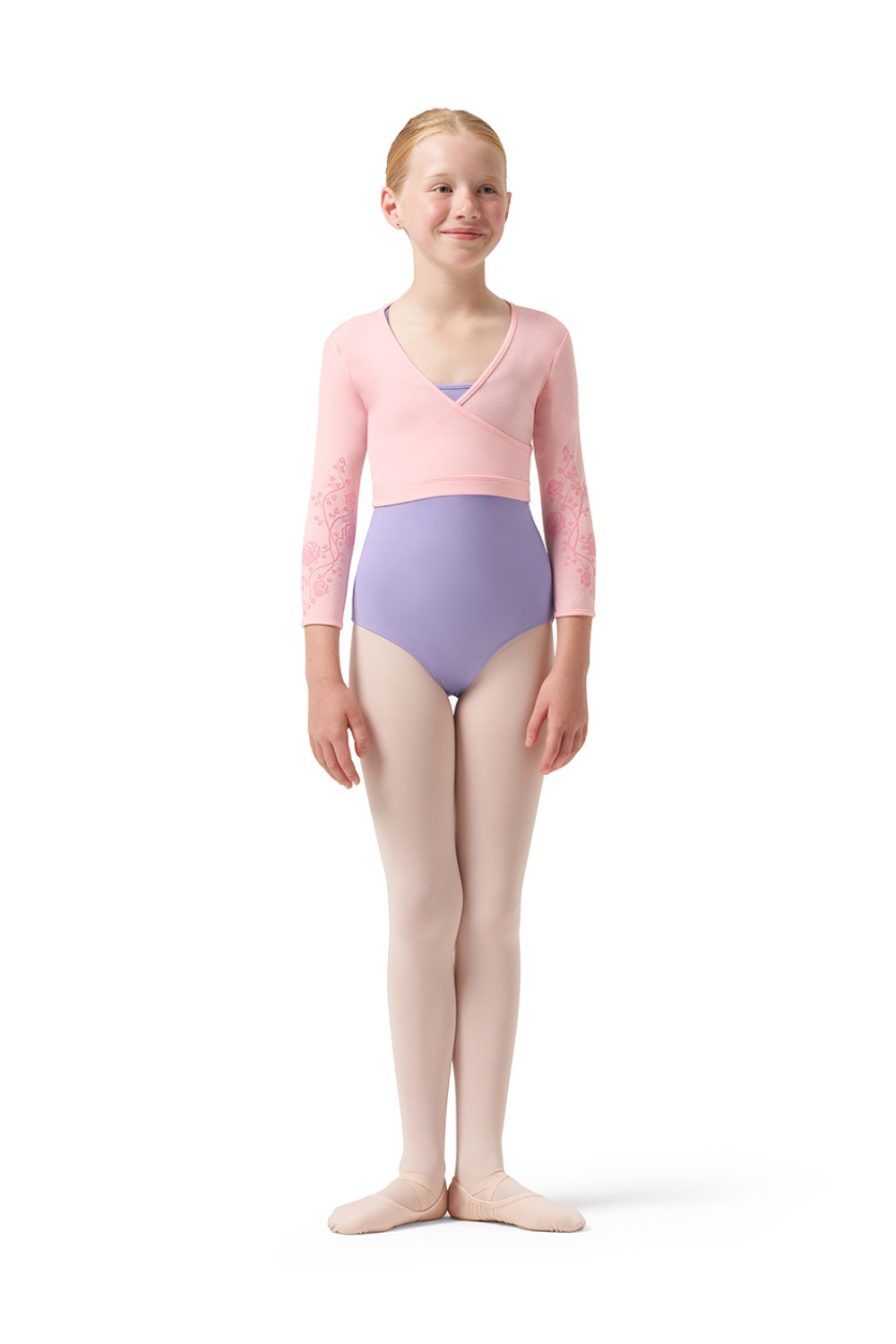 Bloch Girls Wrap Top