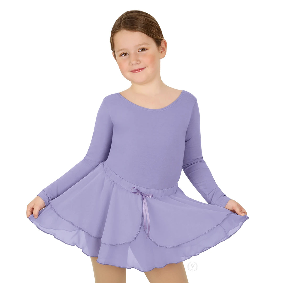 Eurotard Girls Double Layer Chiffon Pull On Skirt