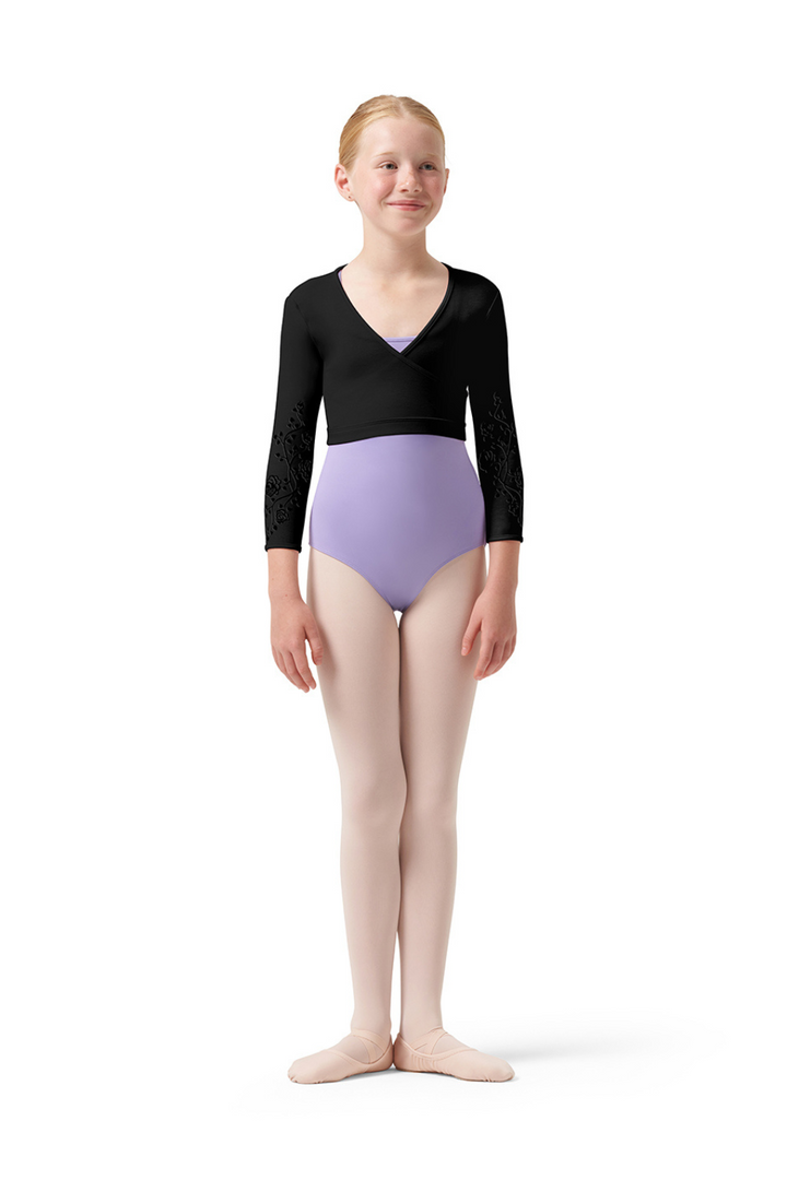 Bloch Girls Wrap Top