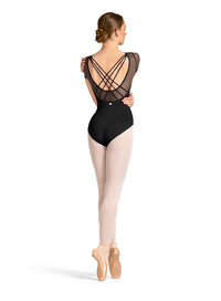 Bloch Mirella Mesh Cap Sleeve Leotard