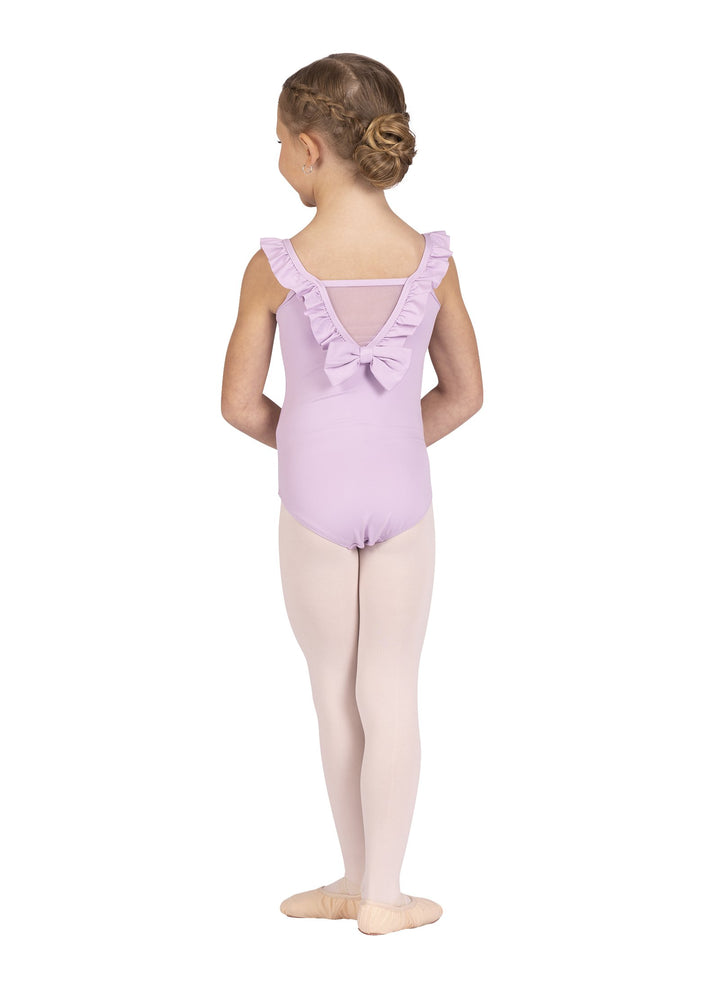 DanzNMotion Child Babe Ruffle Neck Leotard