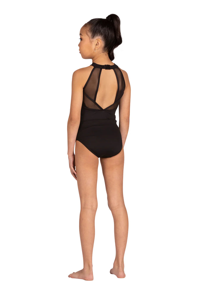 DanzNMotion Child Slim Halter Leotard