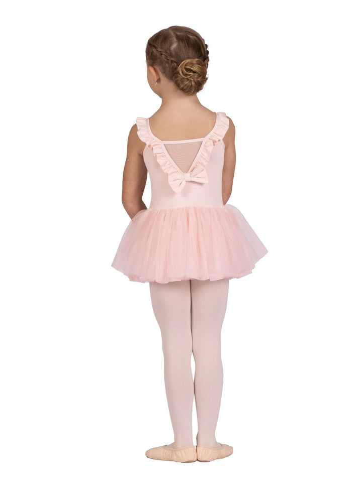 DanzNMotion Child Ruffle Trim Babette Dress