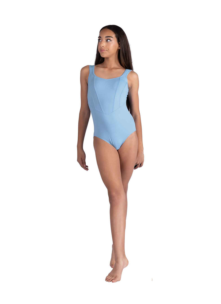 DanzNMotion Adult Corset Body Tank Leotard