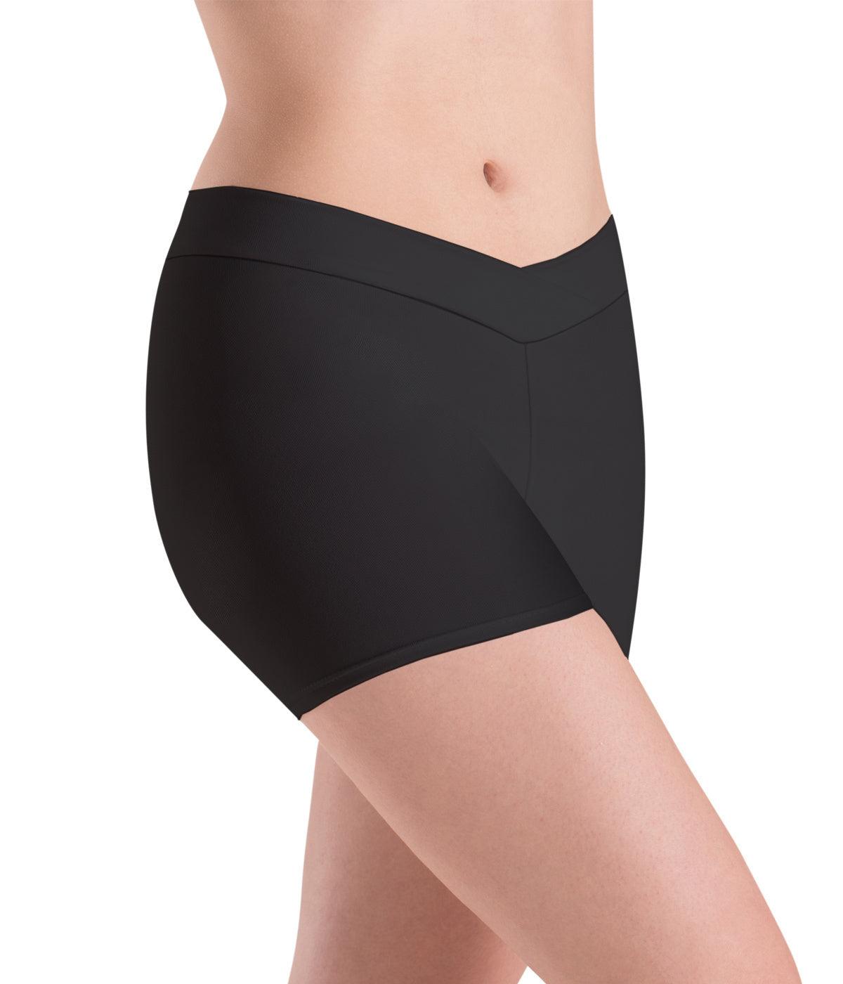 Motionwear Adult PLUS SilkSkyn V-Waist Short - Dance Gear Etc.