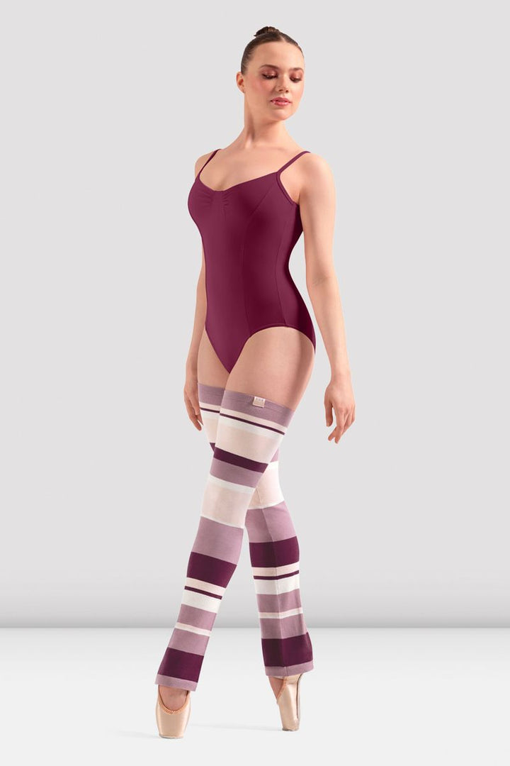 Bloch Ladies Striped Leg Warmers