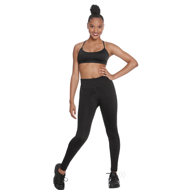 Eurotard Womens Performance Microfiber Ankle Leggings
