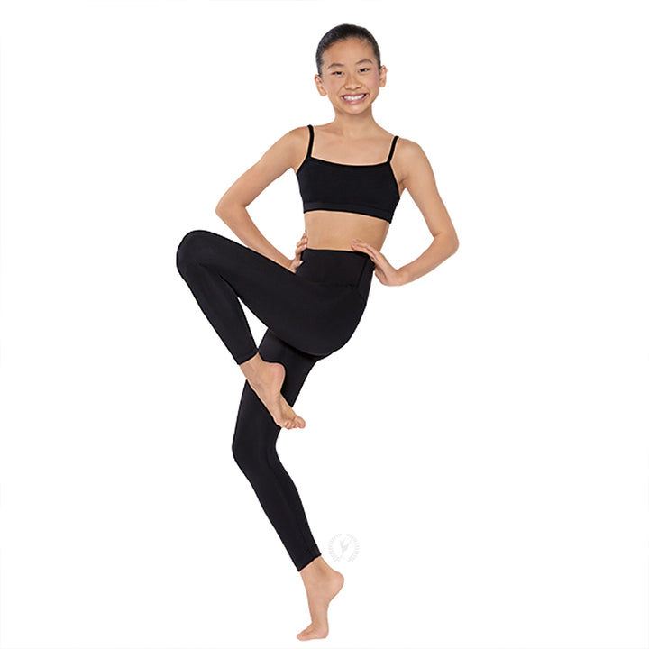 Eurotard Girls Performance Microfiber Ankle Leggings