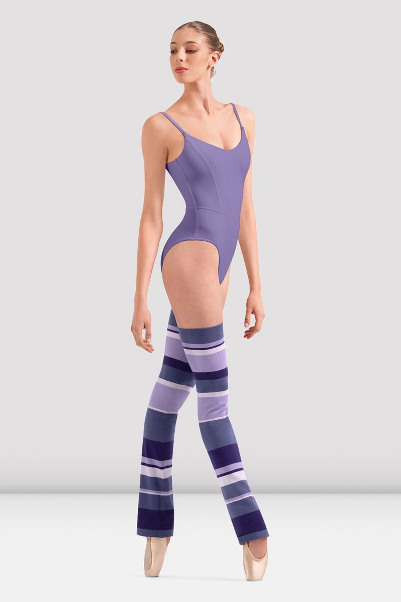Bloch Ladies Striped Leg Warmers