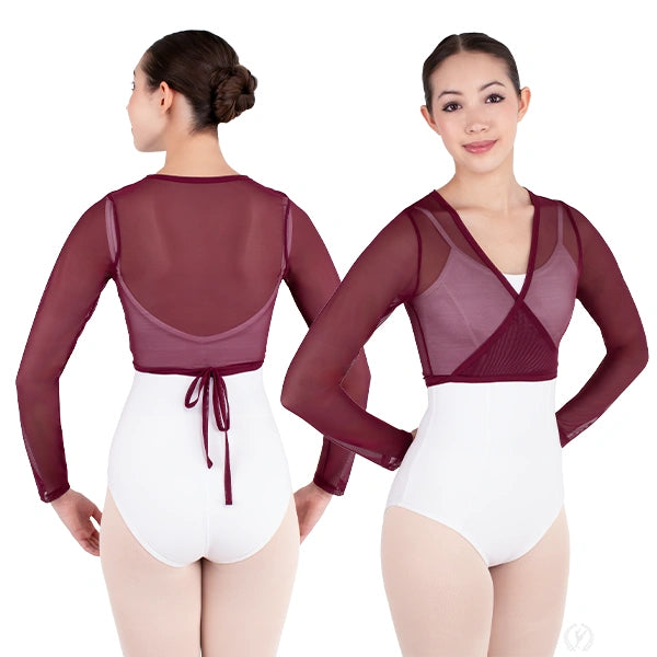 Eurotard Adult Mesh Wrap Sweater