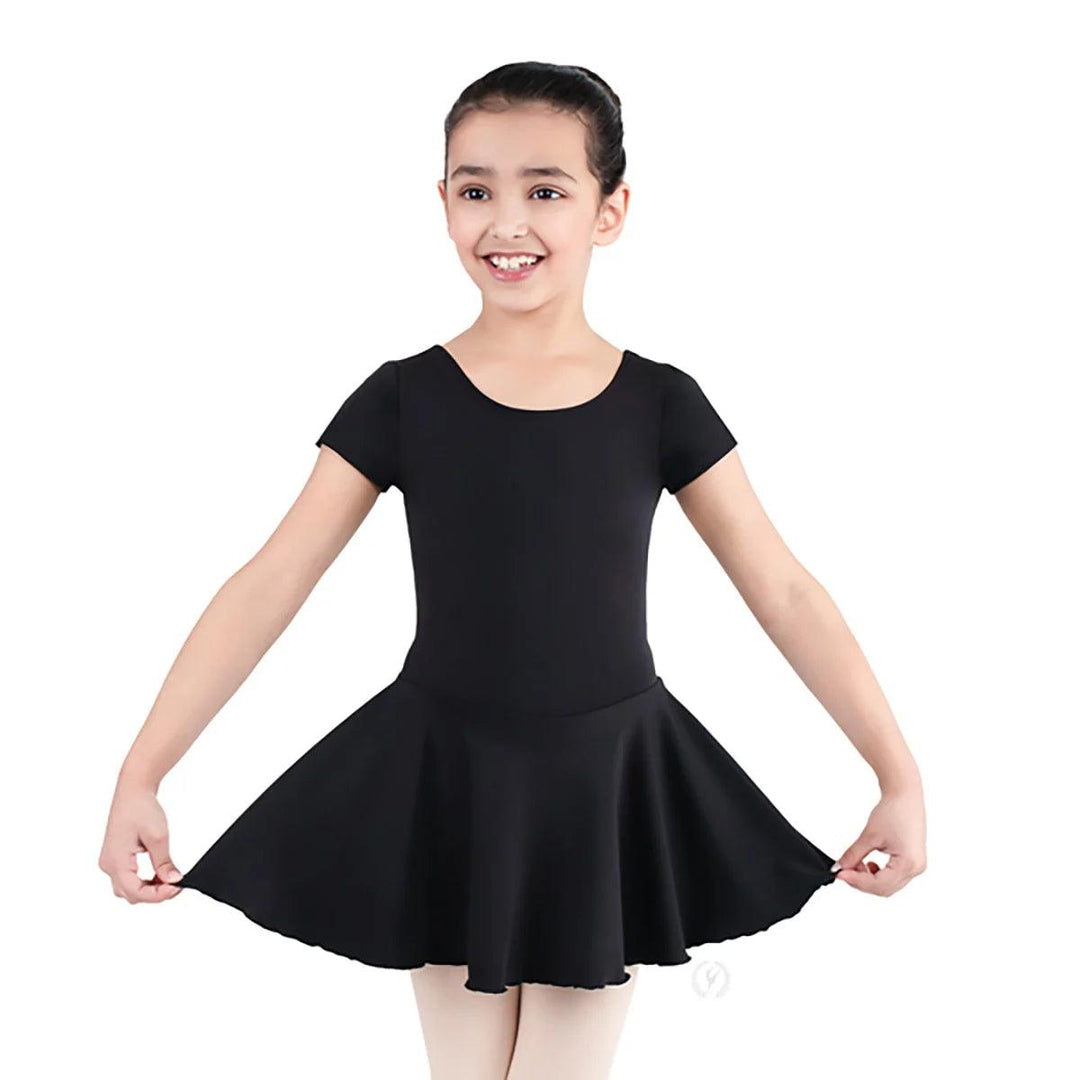 short black dance dress One Dance Black Long Sleeve Mini Dress - US 0