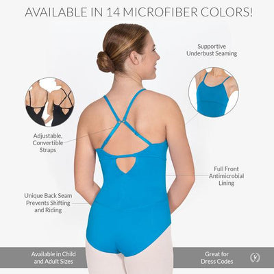 Eurotard Adult Multi-Way Cami Leotard - Dance Gear Etc.
