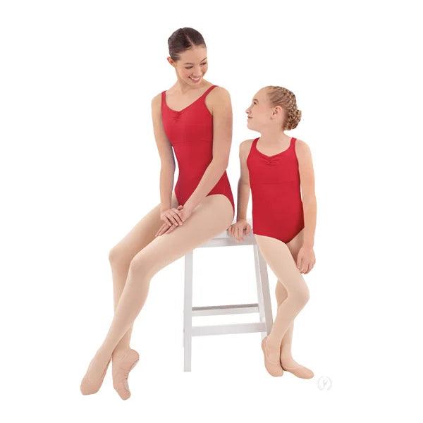 Eurotard Womens Pinch Front Slim Tank Leotard - Dance Gear Etc.