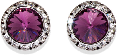 Dasha Crystal Preciosa Earrings (12/17mm) - Dance Gear Etc.
