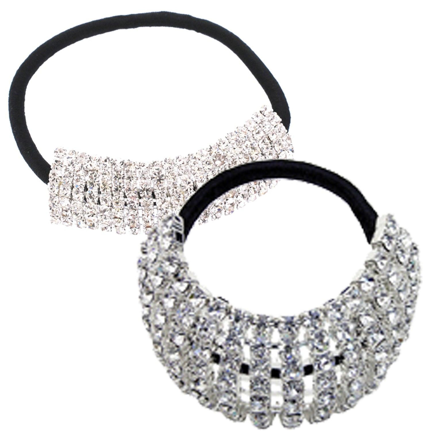 Flexible Crystal Pony Holders - Dance Gear Etc.