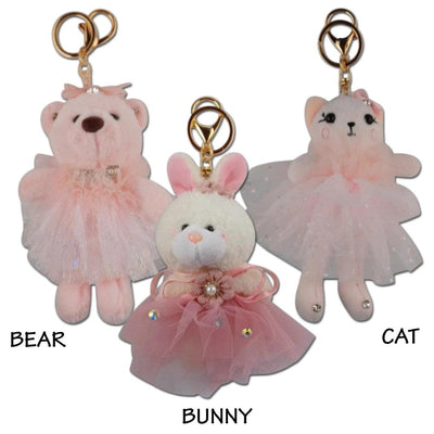 Fun Ballerina Key Rings - Dance Gear Etc.