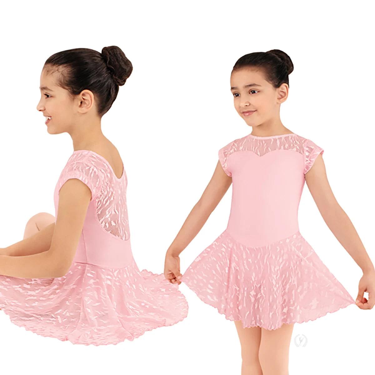 Eurotard Child Impression Mesh Sweetheart Dance Dress - Dance Gear Etc.