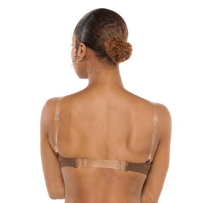 Eurotard Clear Adjustable Shoulder Replacement Straps - Dance Gear Etc.