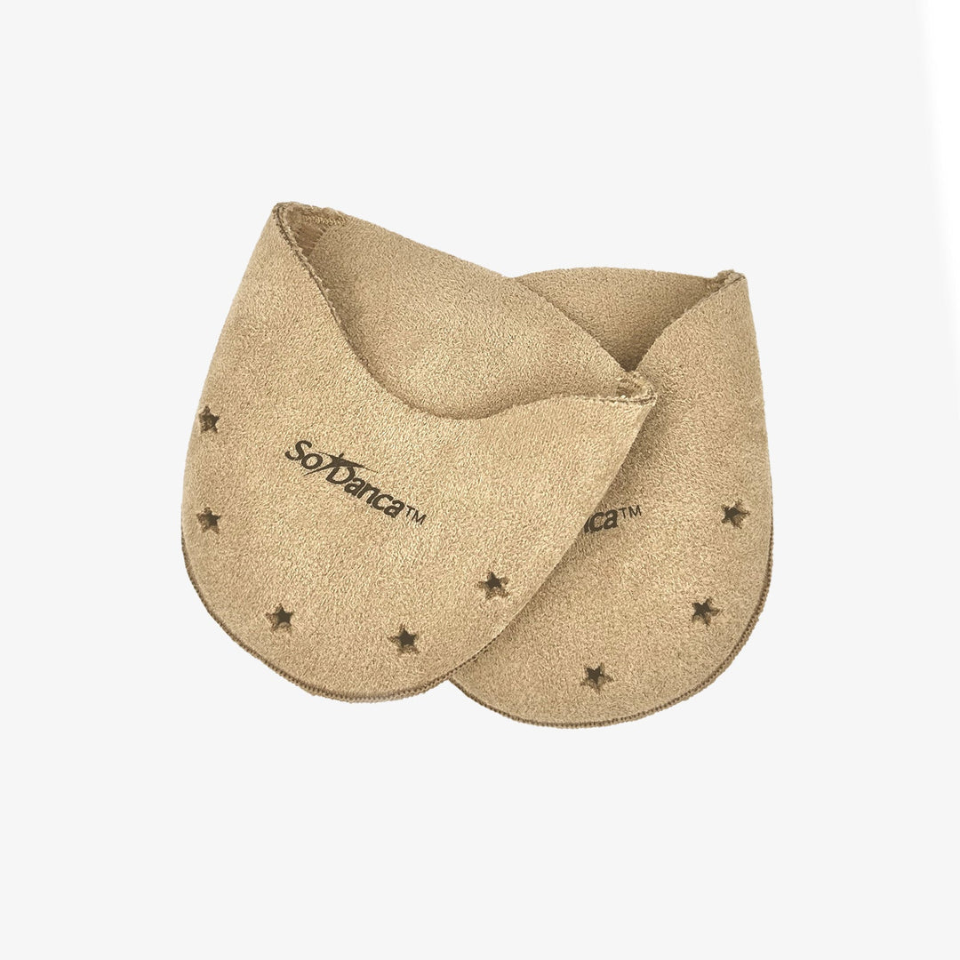 Beige leather saddle pad with &