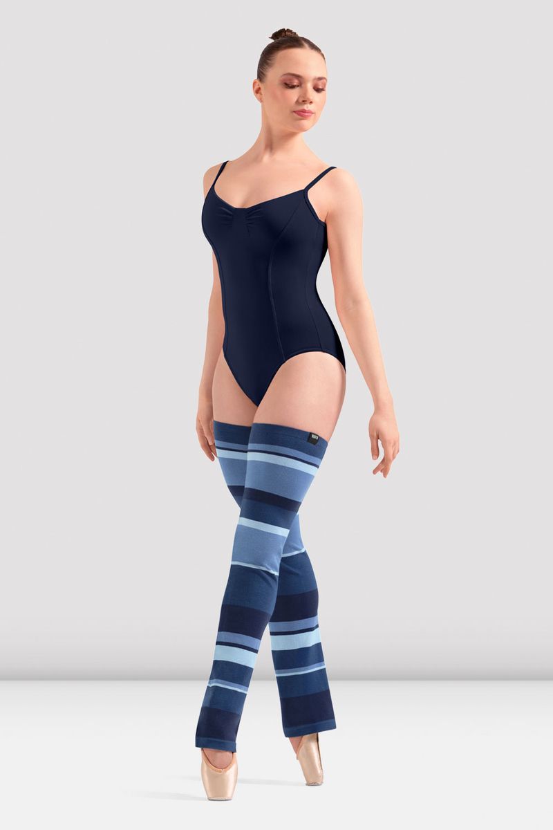 Bloch Ladies Striped Leg Warmers