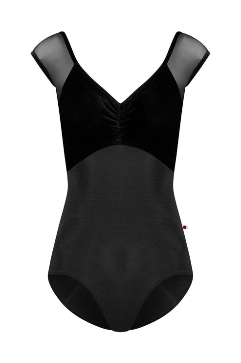 Yumiko Adult Eli Velvet Mesh Leotard