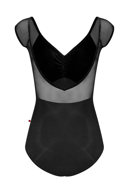 Yumiko Adult Eli Velvet Mesh Leotard