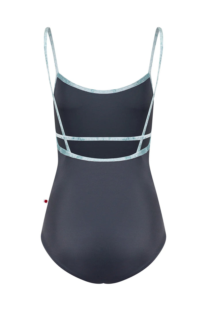 Yumiko Adult HEATHER Titanium Camisole Leotard - Dance Gear Etc.