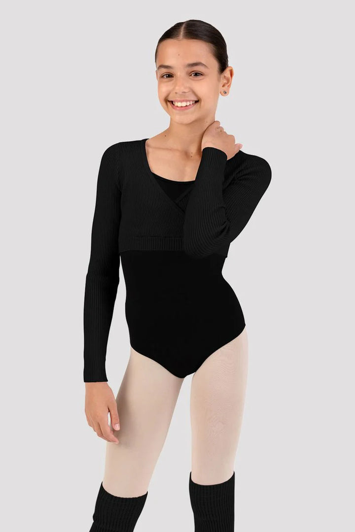 Bloch Girls Wrap Top