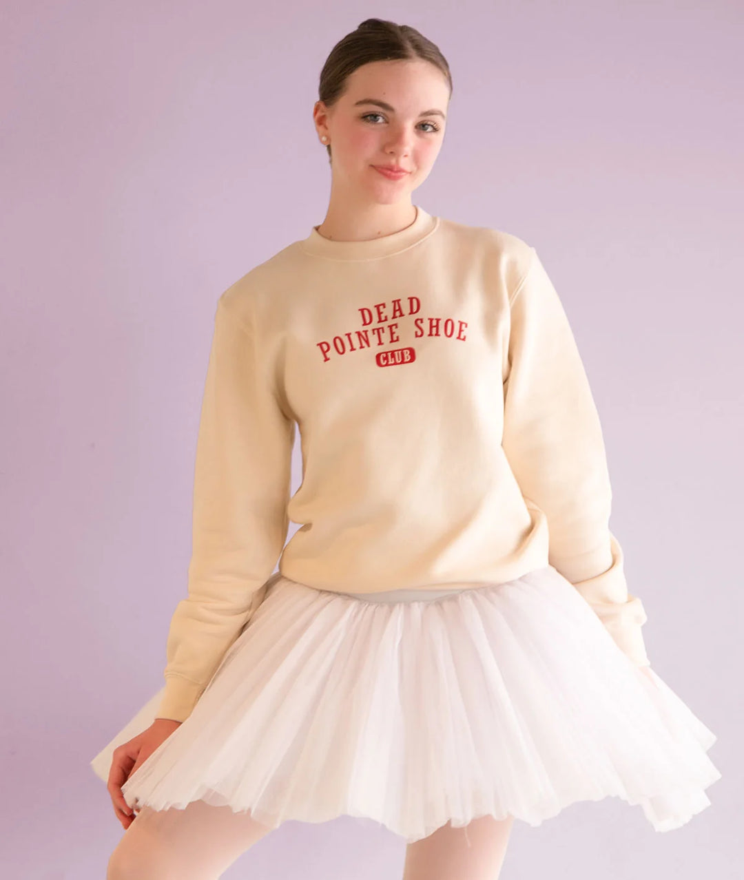 Covet Dance Child Dead Pointe Shoe Club Crewneck Sweatshirt
