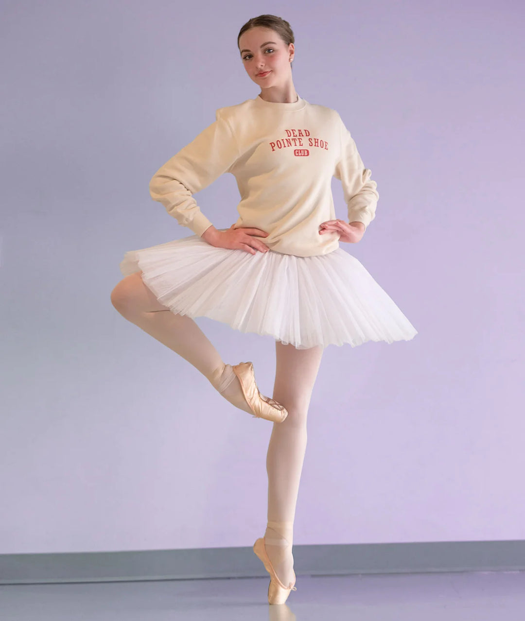Covet Dance Child Dead Pointe Shoe Club Crewneck Sweatshirt
