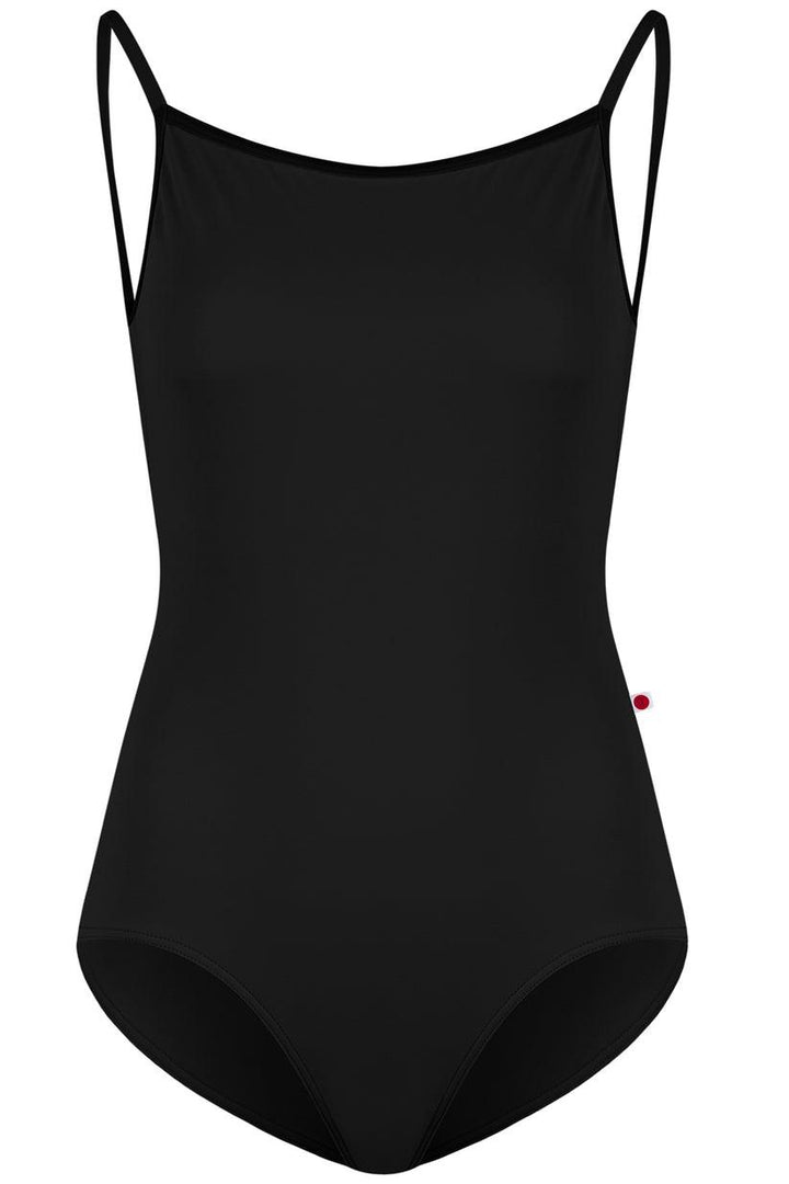 Yumiko Daniella Black Camisole Leotard Front