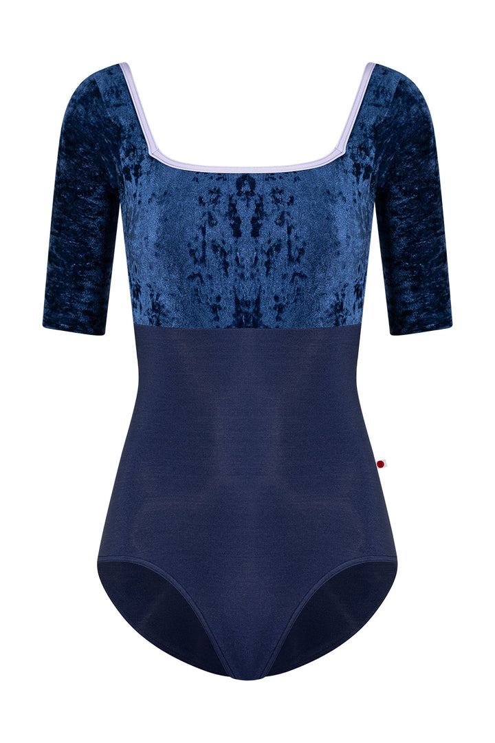 Yumiko Adult MARIEKE velvet 3/4 sleeve leotard