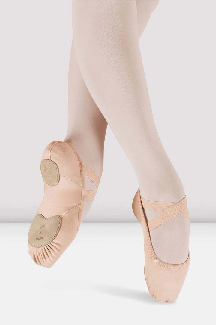 Bloch Ladies Elation Canvas Ballet Shoes