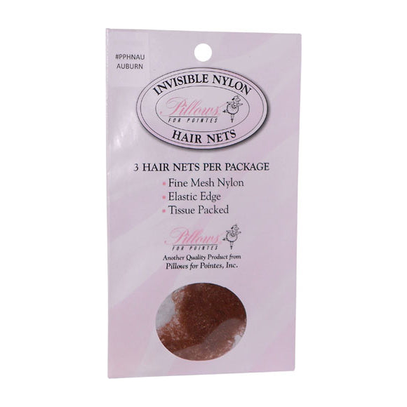 PFP NYLON HAIR NETS - Auburn