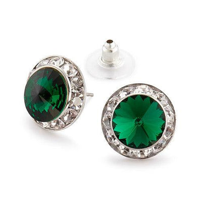 Dasha Crystal Preciosa Earrings (12/17mm) - Dance Gear Etc.