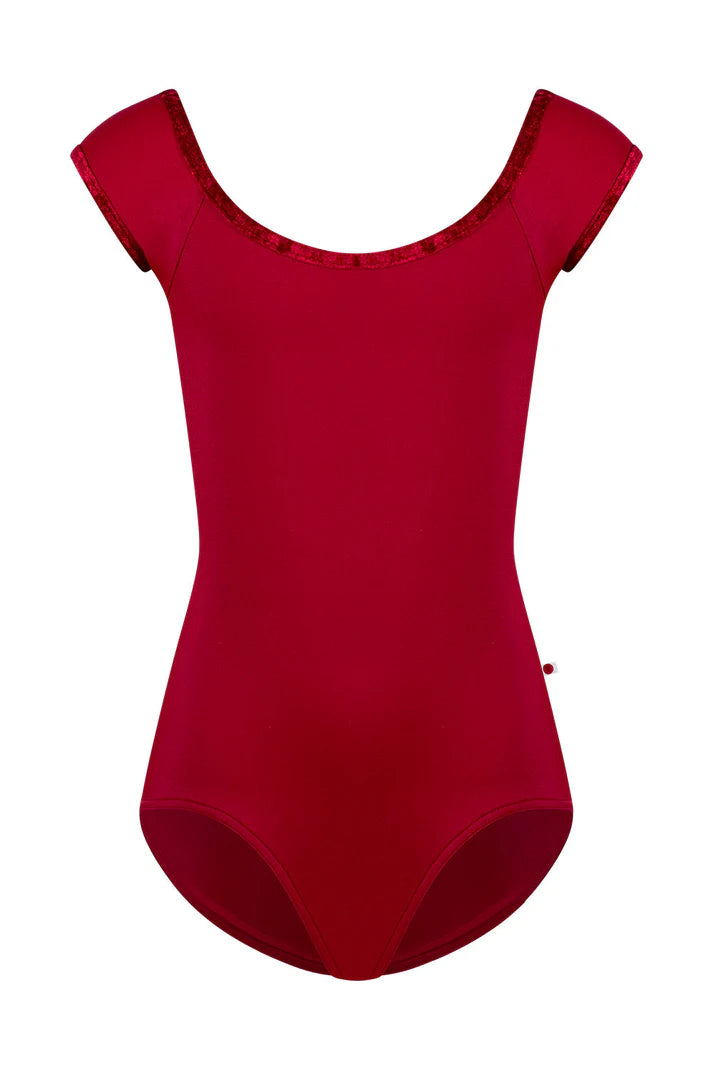 YUMIKO Kids Wendy レオタード Yumiko Child WENDY Black Cap Sleeve Leotard - Dance Gear Etc.