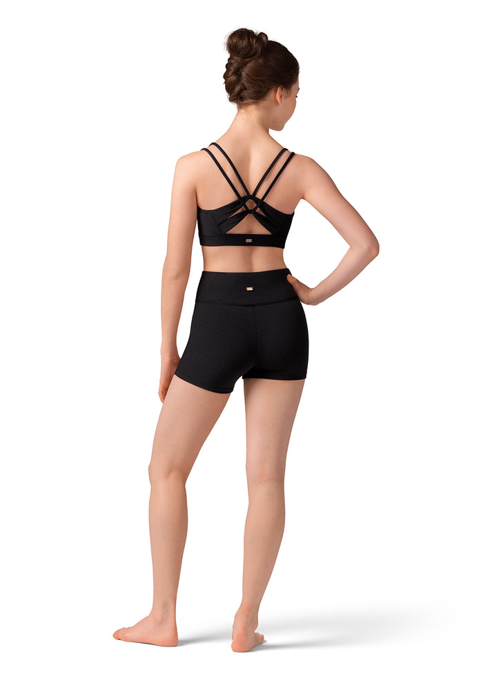 Mirella Ladies Cross Back Camisole Crop Top