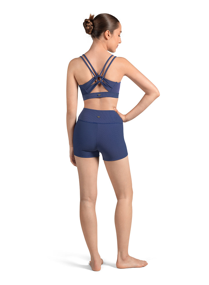 Mirella Ladies Cross Back Camisole Crop Top