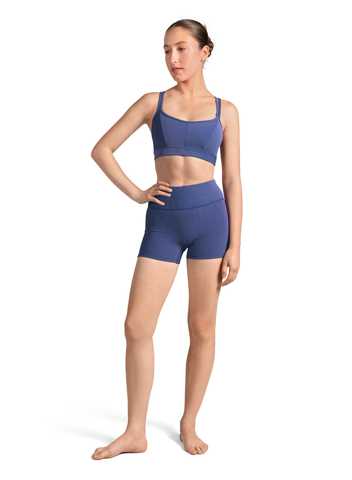 Mirella Ladies Cross Back Camisole Crop Top