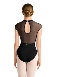 Bloch Mirella Ladies Mock Neck Cap Sleeve Leotard