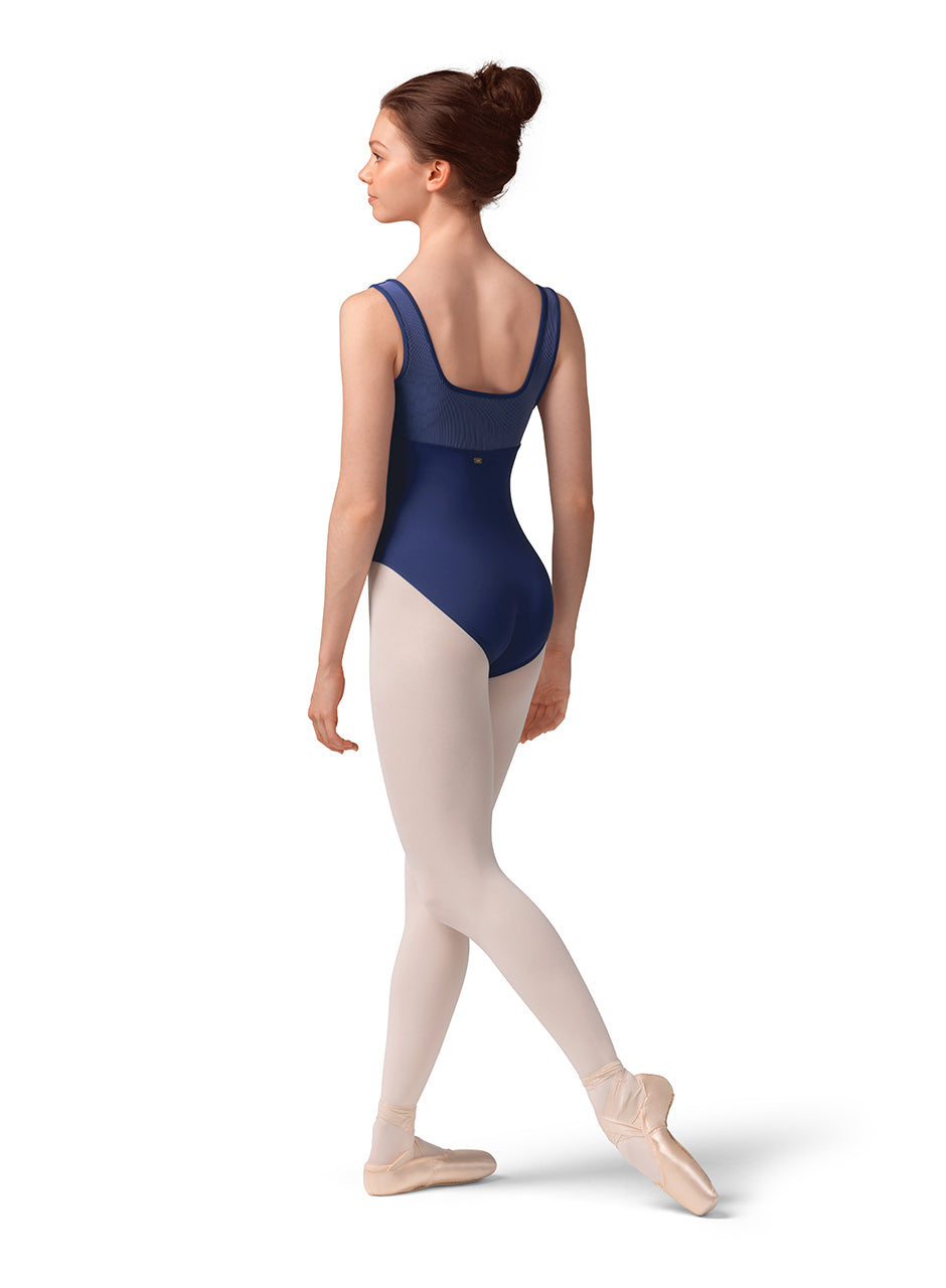 Mirella Ladies Wide Strap Tank Leotard