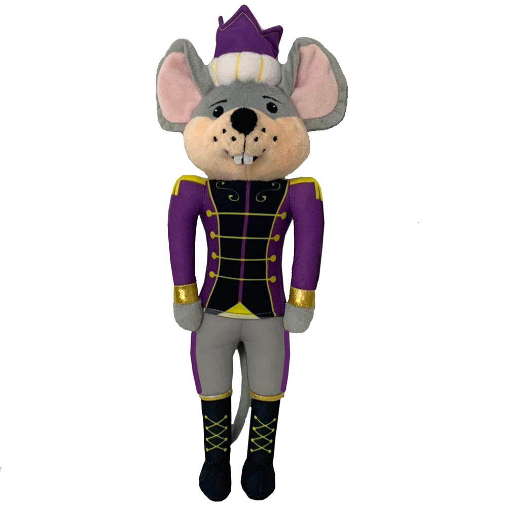 Plush Mouse King Doll with Royal Jacket and Crown - Dance Gear Etc.
