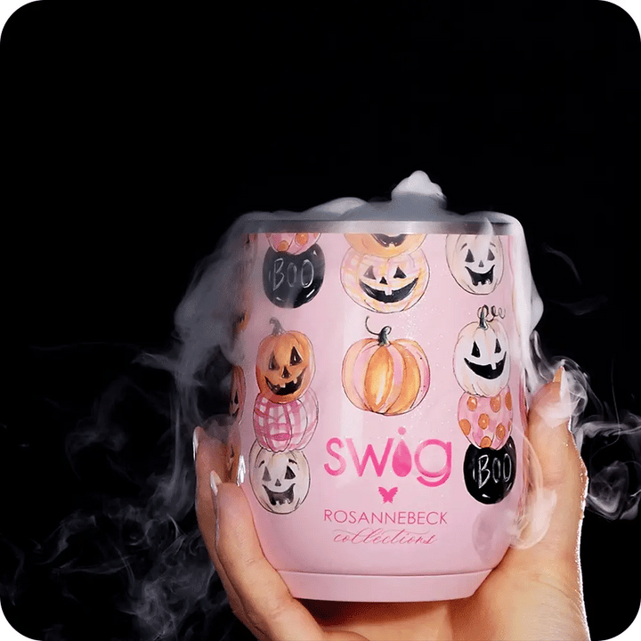 Swig Life Pumpkin Stacks Stemless Wine Cup 12oz
