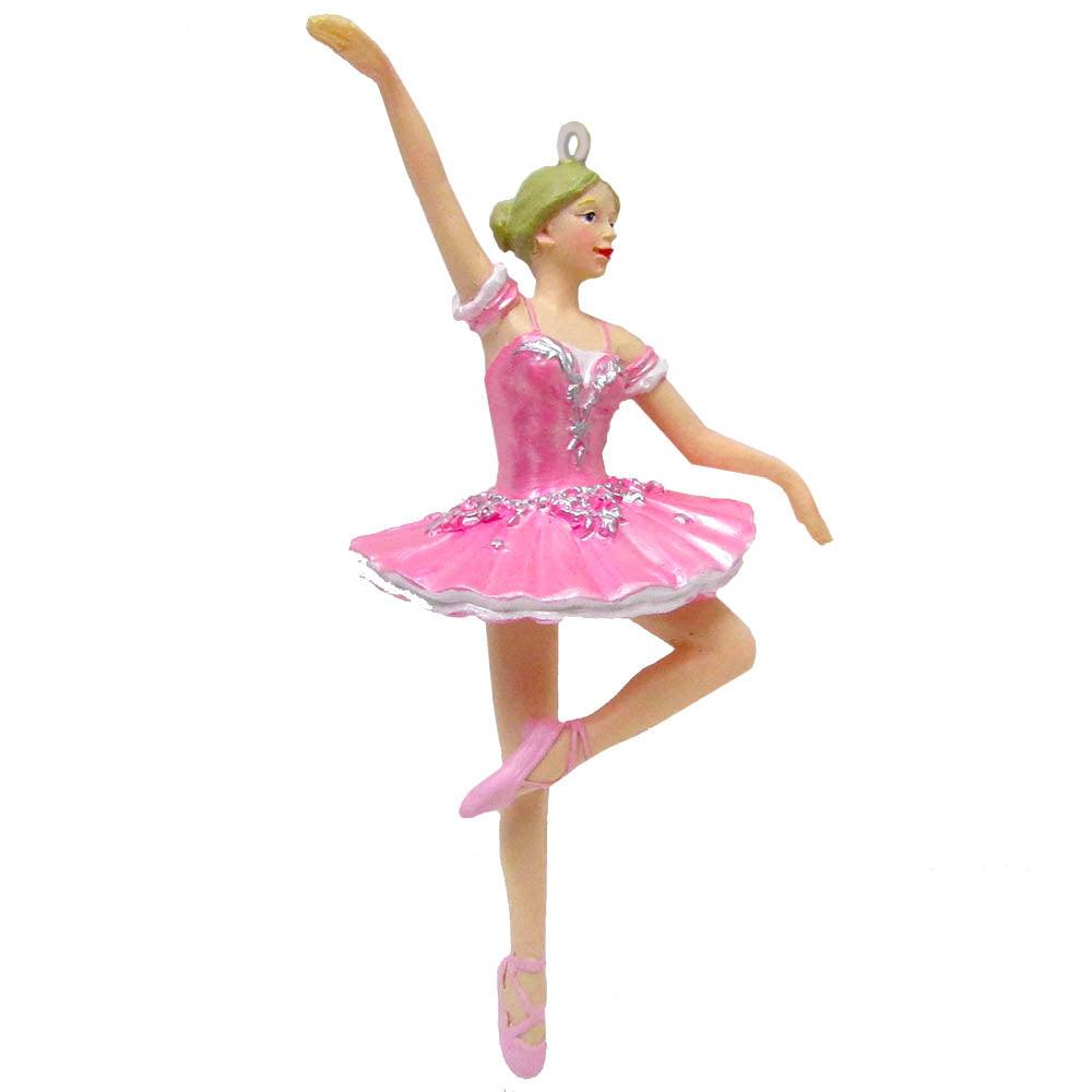 Ballerina in Pink Tutu Ornament - Dance Gear Etc.