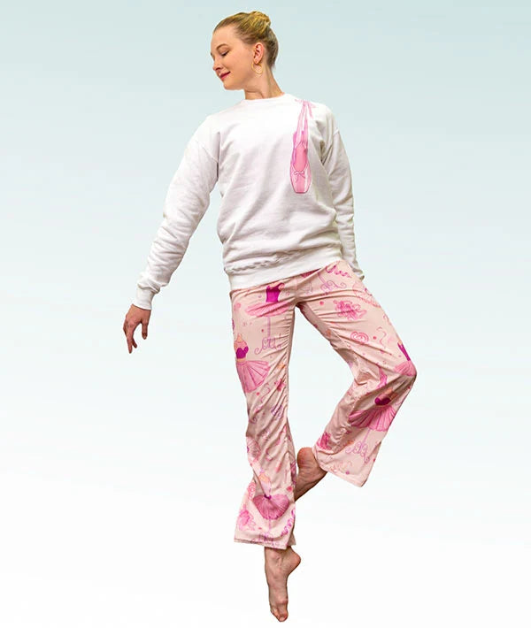 Covet Dance Adult Ribbons &amp; Tutus PJ Pants