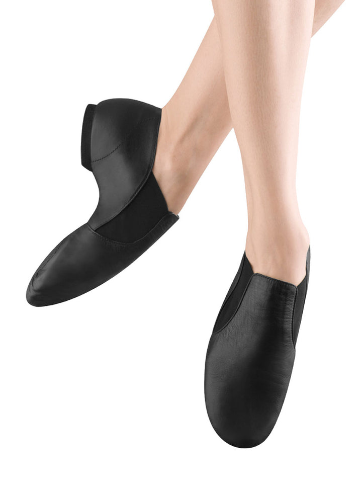 Bloch Ladies Leather Elasta Jazz Booties